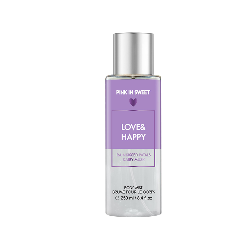 B0021-ND-1 250ml Love&Happy Women Body Mist