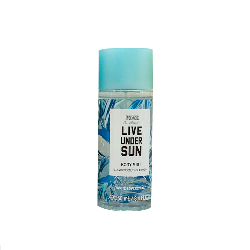 B0021-SY-1 250ml Live Under Sun (Green-1) Women Body Mist