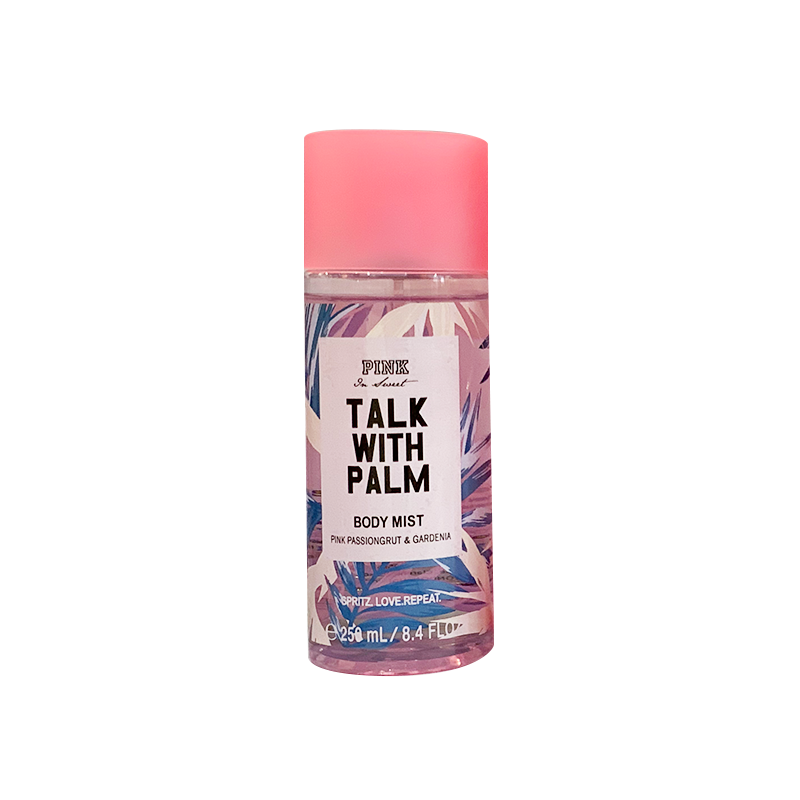 B0021-SY-2 250ml Talk With Palm(Pink-2) Women Body Mist