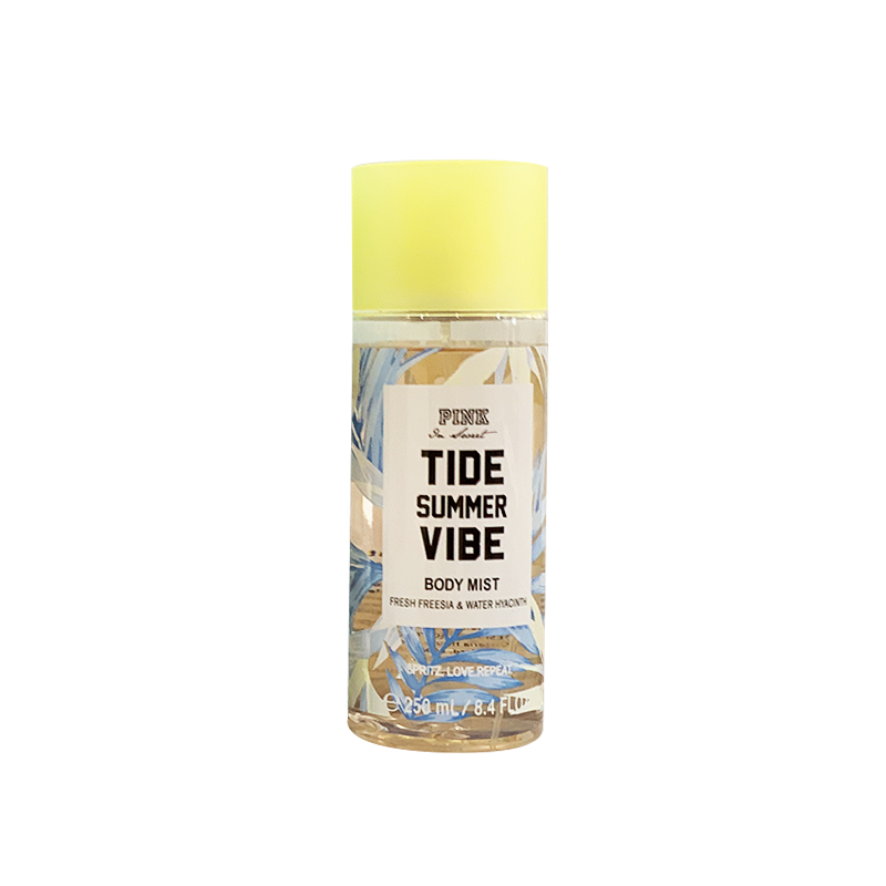 B0021-SY-3 250ml Tide Summer Vibe(Yellow-3) Women Body Mist