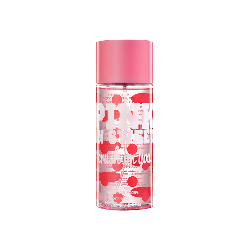 B0021-DOT-4 250ml Crush On You(Pink-4) Women Body Mist