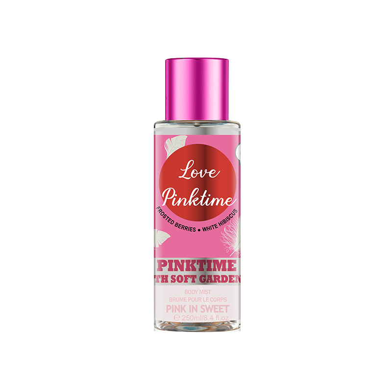 B0021-PK-4 250ml Love Pinktime Women Body Mist