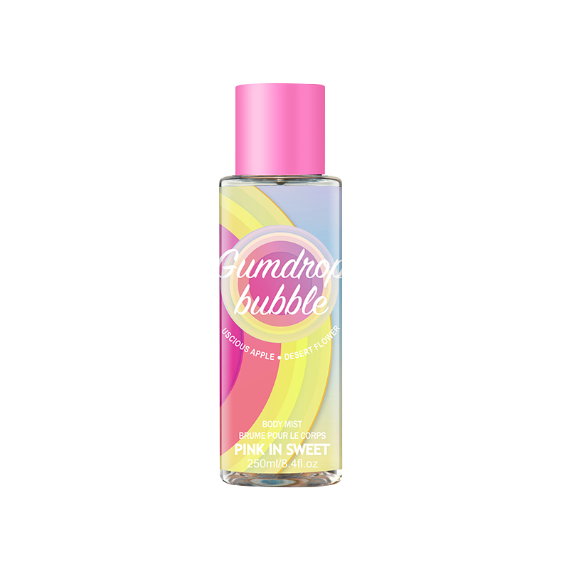 B0021-Sk-3 250ml Gumdrop Bubble Women Body Mist