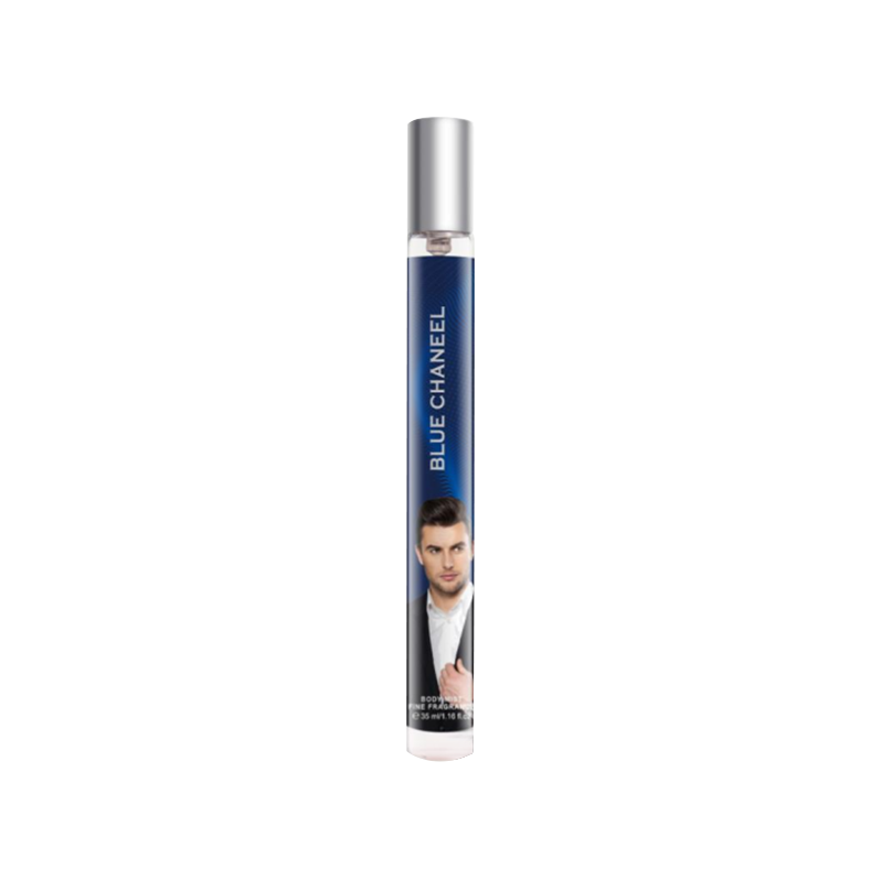 B0045-BD-46 Blue Chaneel Men Test Tube Perfume